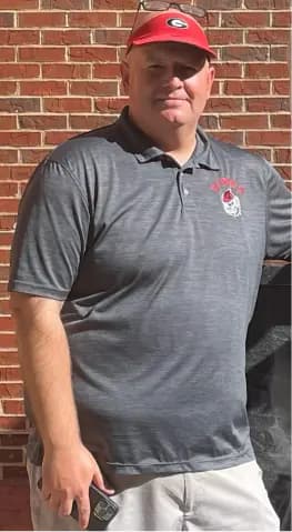 Christopher before treatment